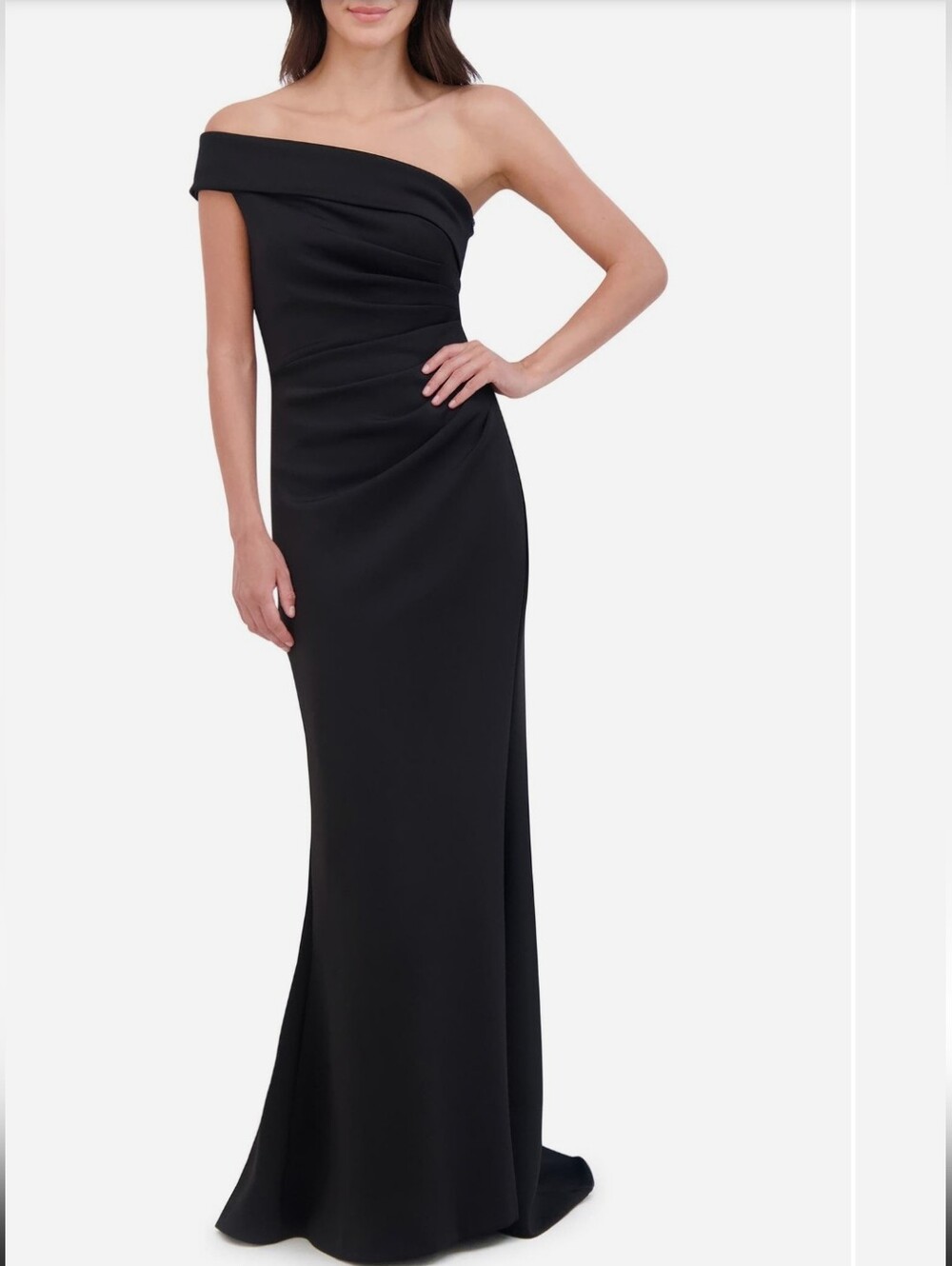 Eliza J Off the Shoulder Fit & Flare Gown